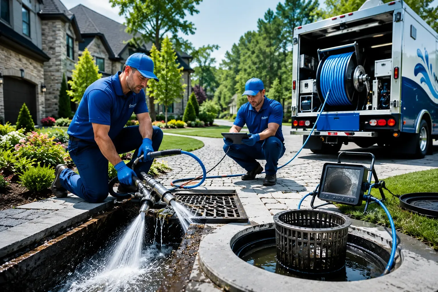 Local outdoor drain cleaning professionals in Bourg, LA